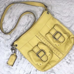 Pebbled Leather Convertible Braided Crossbody Bag